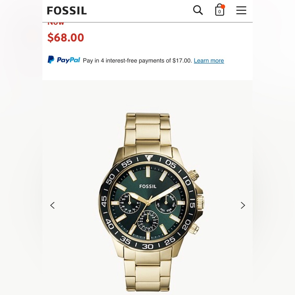 Men’s Fossil watch